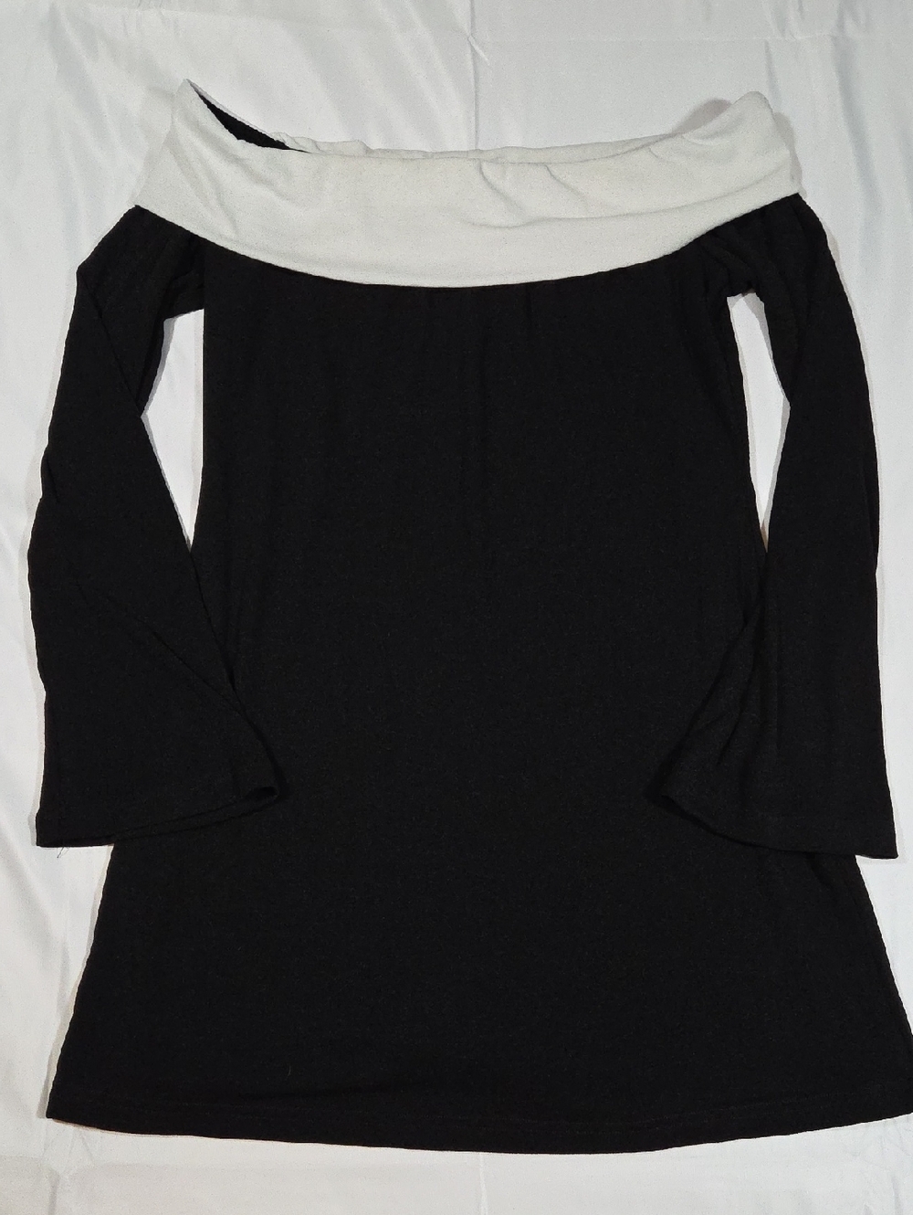 Princess Polly Black And White Shirt Size 10